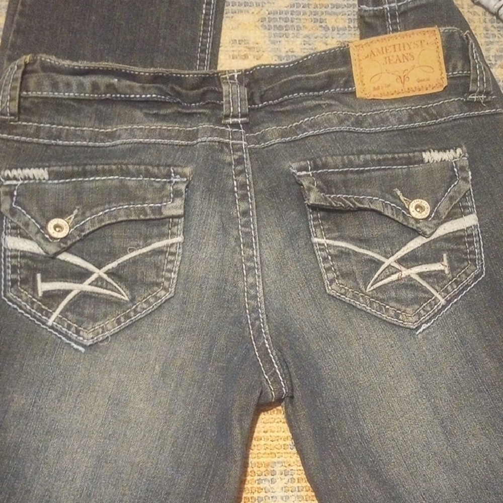 Amethyst Jeans Women's Gray Jeans